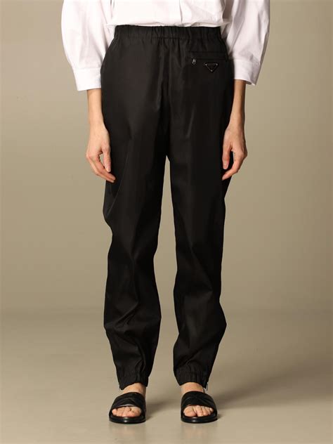 prada trousers uk|Prada black trousers.